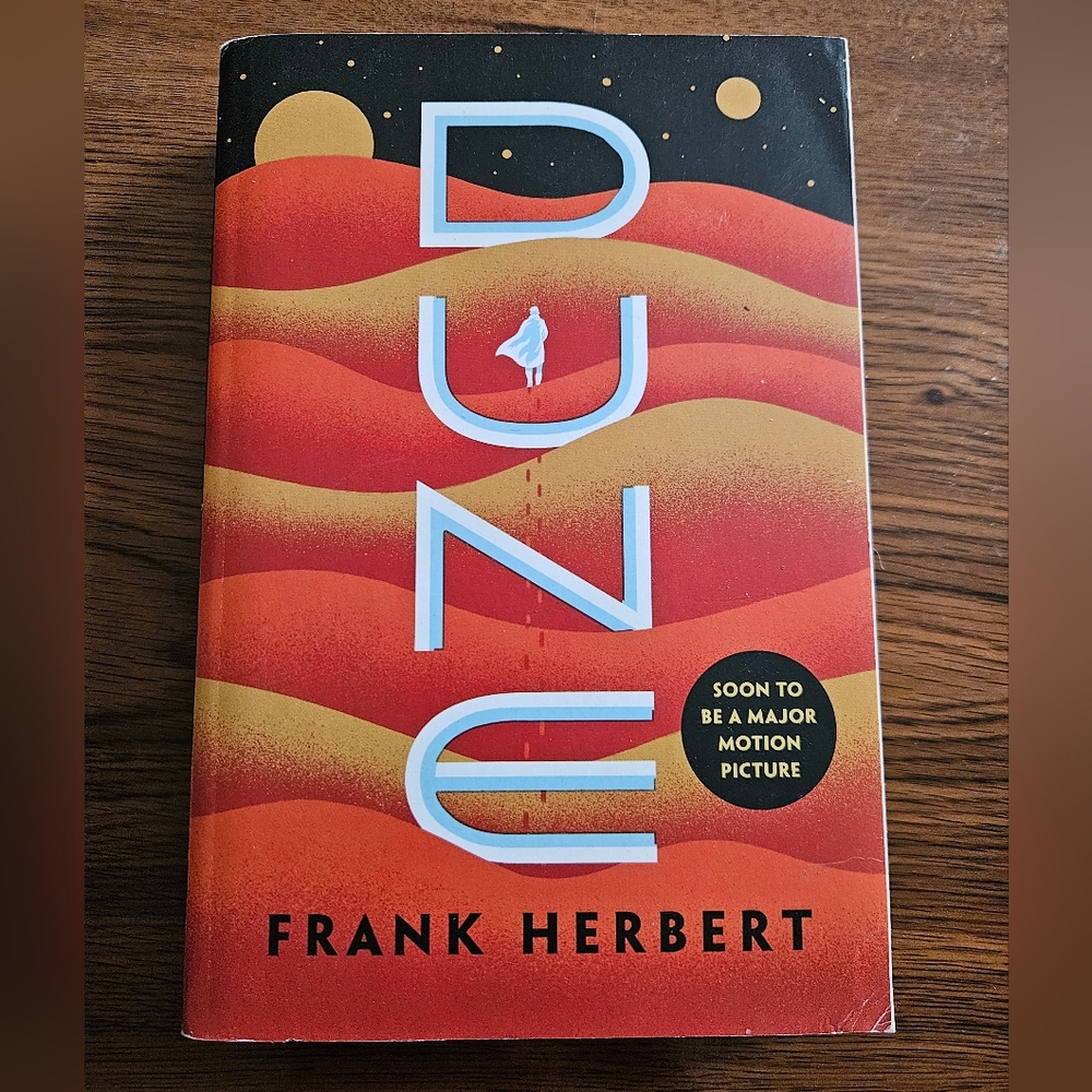 Frank Herbert Dune Paperback — Orange Cover Edition